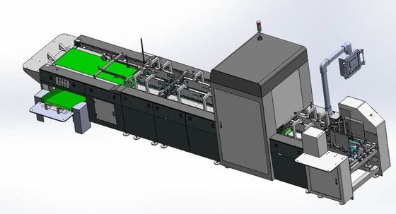 최대 500 밀리미터 크기를 위한 인쇄된 비스킷 상자 고정밀도 포커사이트 정밀검사 기계